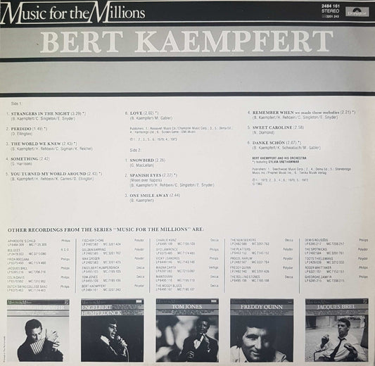 Bert Kaempfert Featuring Sylvia Vrethammar - Bert Kaempfert (LP)