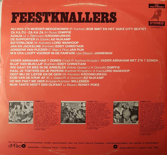 Various - Feestknallers (LP) Vinyl LP Vinyl Zeer Goed / Hoesje Goed "VINYLSINGLES.NL"