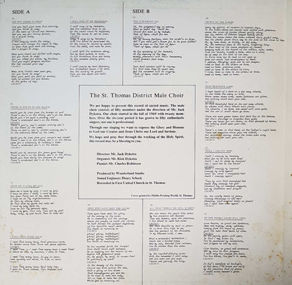 St. Thomas District Male Choir, "Crescendo" - I Will Sing Of My Redeemer (LP) Vinyl LP VINYLSINGLES.NL