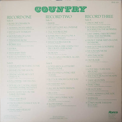 Various - 50 Great Nashville Hits (LP Box) Vinyl LP Goede Staat