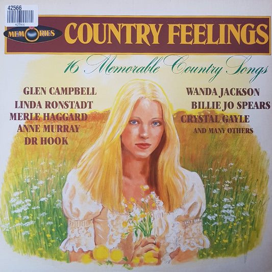 Various - Memories Country Feelings 16 memorable Country Songs (LP) 42566 Vinyl LP VINYLSINGLES.NL