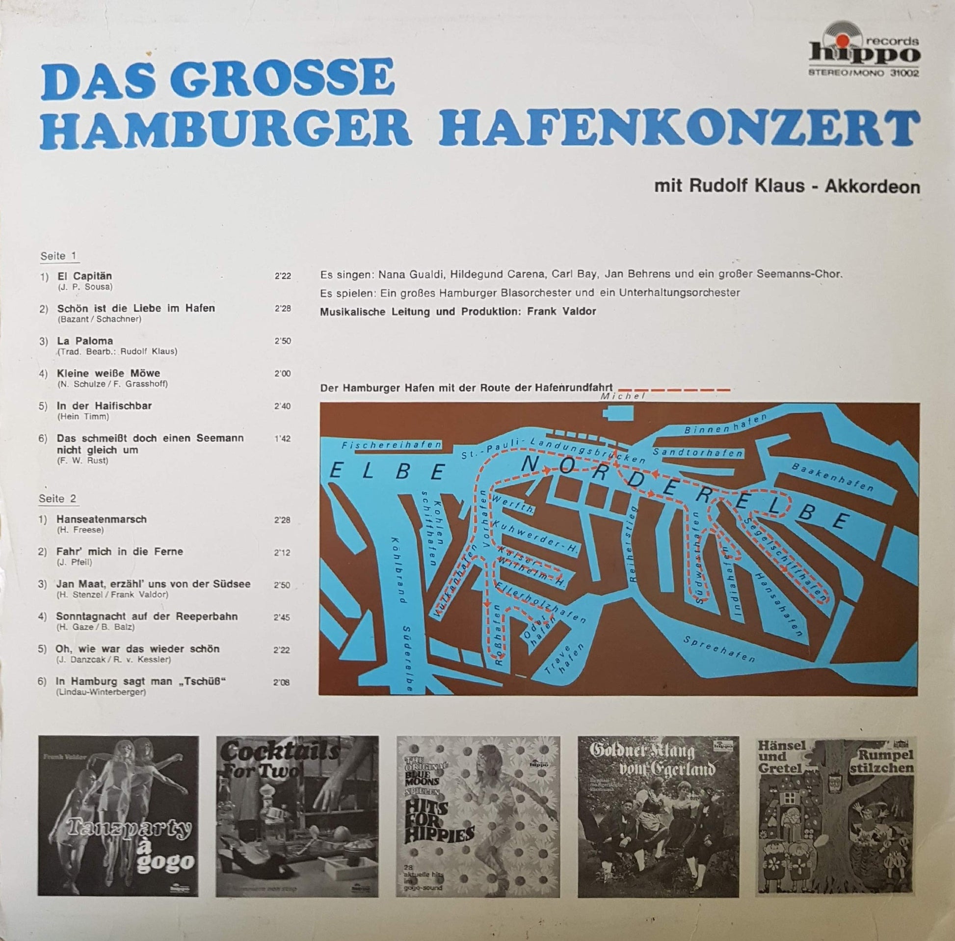 Rudolf Klaus - Das Grosse Hamburger Hafenkonzert Vinyl LP VINYLSINGLES.NL