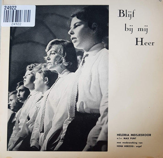 Heldria Meisjeskoor - Blijf bij mij Heer 24922 Vinyl Singles Goede Staat