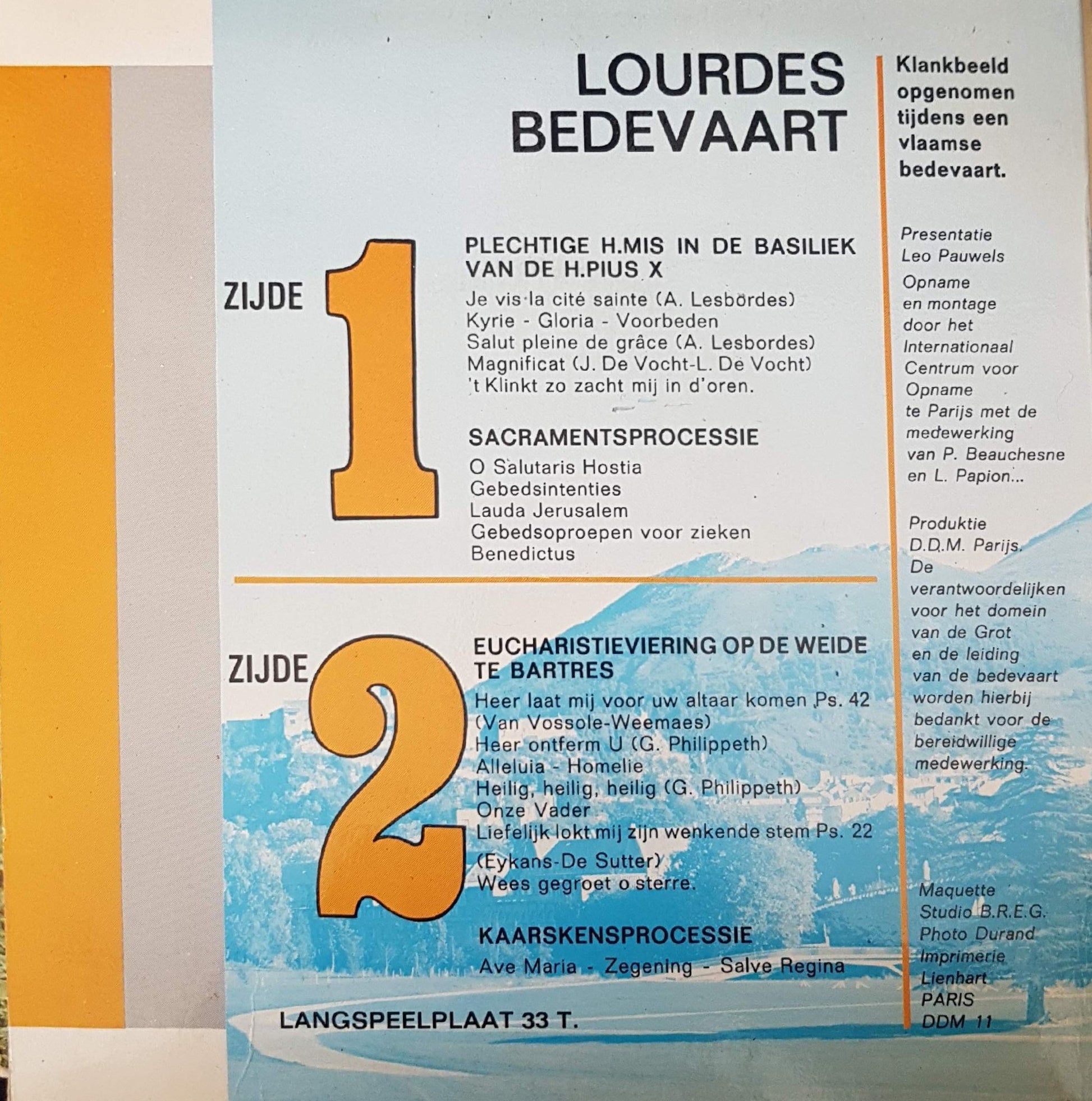Lourdes Bedevaart Gezangen En Gebeden 23400 Vinyl Singles VINYLSINGLES.NL