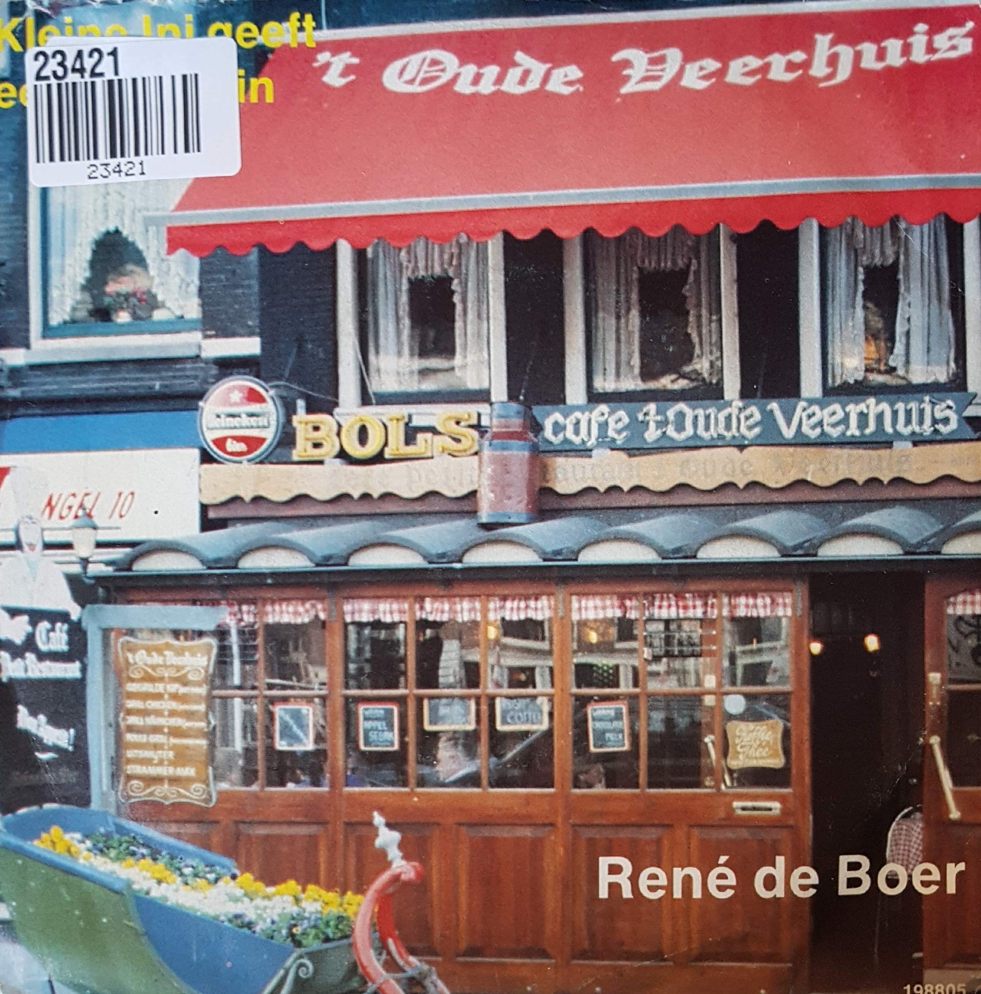 Rene de Boer - Kleine Ini Geeft Een Feestje In 't Oude Veerhuis 23421 Vinyl Singles VINYLSINGLES.NL