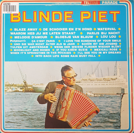 Blinde Piet - Blinde Piet, Accordeon (LP) 43280 Vinyl LP VINYLSINGLES.NL