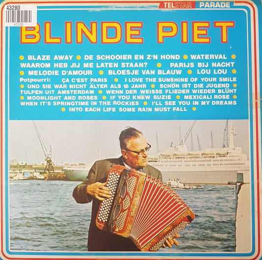 Blinde Piet - Blinde Piet, Accordeon (LP) 43280 Vinyl LP Goede Staat