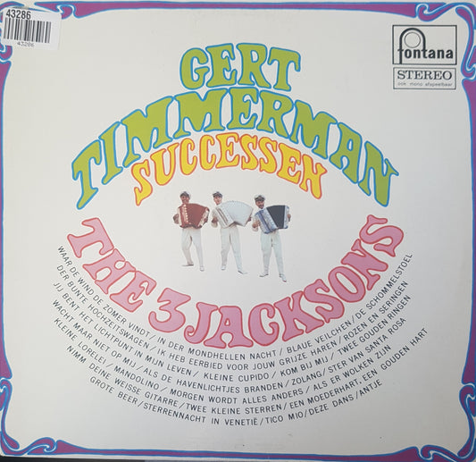 3 Jacksons - Gert Timmerman Successen (LP) 43286 Vinyl LP Goede Staat