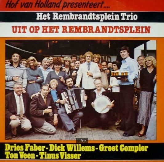 Various - Hof Van Holland Presenteert: Uit Op Het Rembrandtsplein Deel 1 (LP) 40382 Vinyl LP VINYLSINGLES.NL
