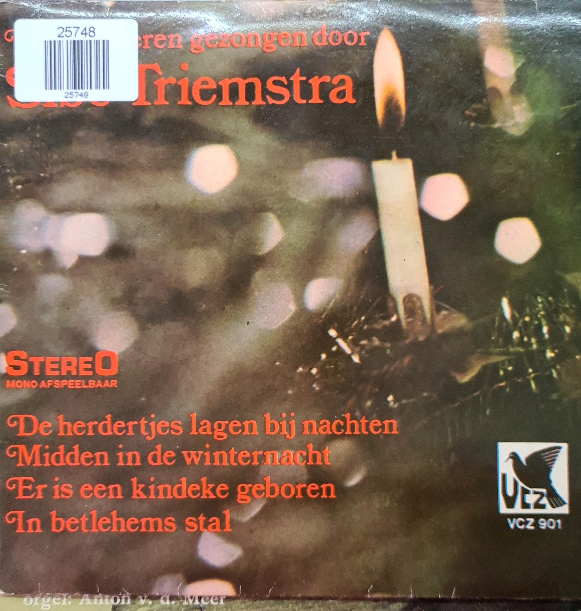 Siebe Triemstra - Kerstliederen (EP) 25748 Vinyl Singles EP