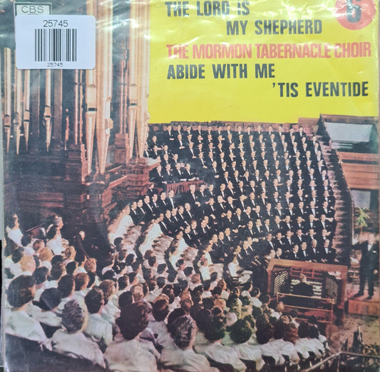 Mormon Tabernacle Choir - The Lord Is My Shepherd Vinyl Singles Vinyl Very Good (VG) <br> Hoes Good Plus (G+)