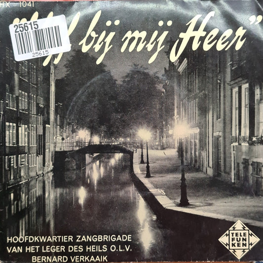 Hoofdkwartier Zangbrigade Van Het Leger Des Heils - Blijf Bij Mij Heer (A Capella) (EP) 25615 Vinyl Singles EP Goede Staat