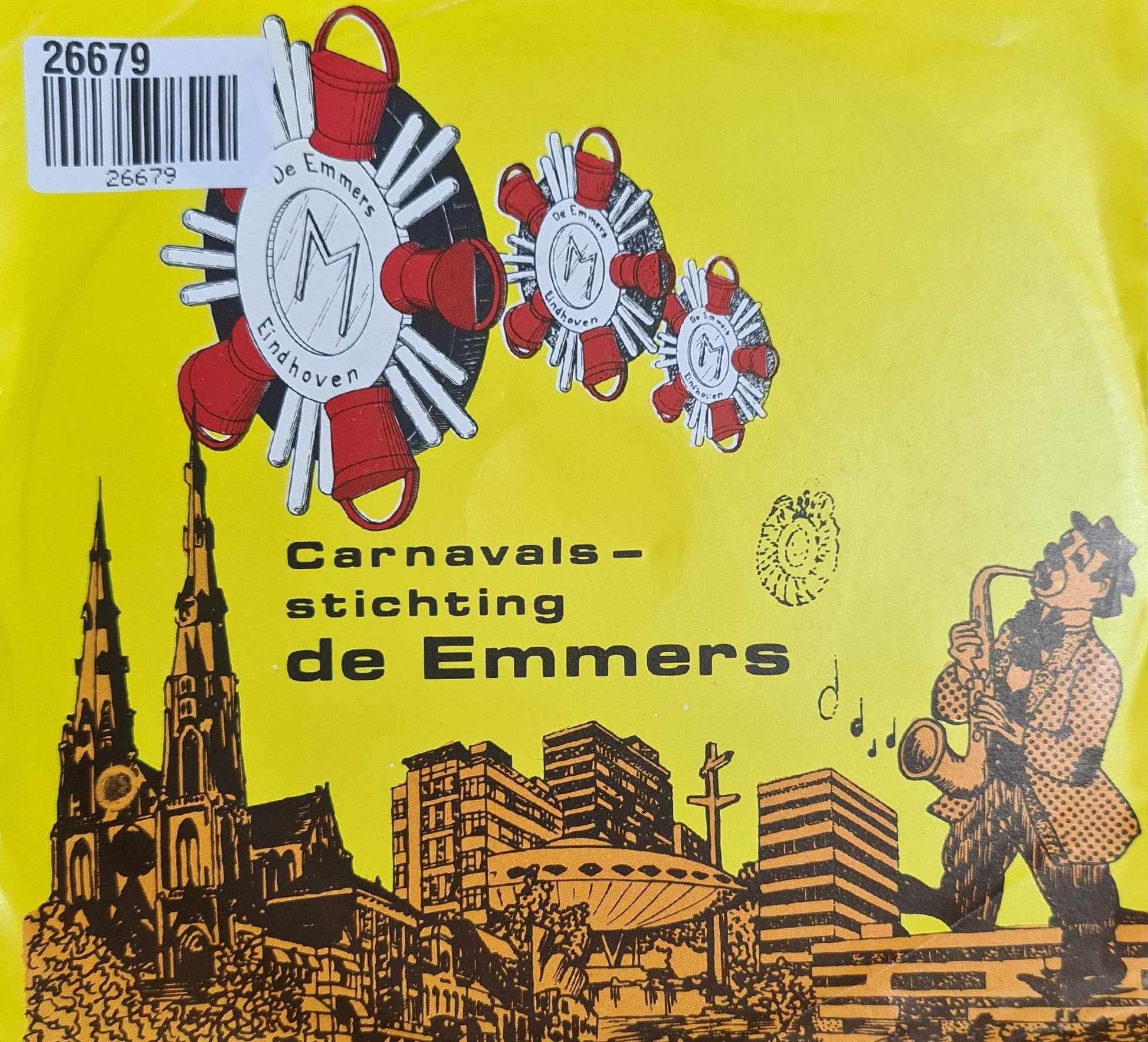 Carnavals stichting de Emmers - Hou 't reecht 26679 Vinyl Singles Goede Staat