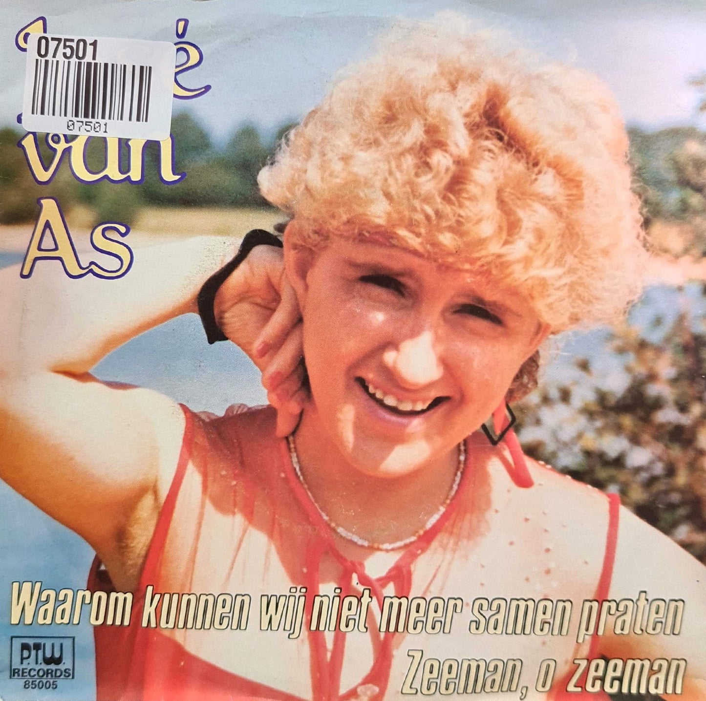 Jose van As - Waarom Kunnen Wij Niet Meer Samen Praten Vinyl Singles Vinyl Very Good (VG) <br> Hoes Good Plus (G+)
