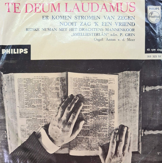 Ritske Numan - Er Komen Stromen Van Zegen Vinyl Singles Vinyl Very Good (VG) <br> Hoes Good Plus (G+)