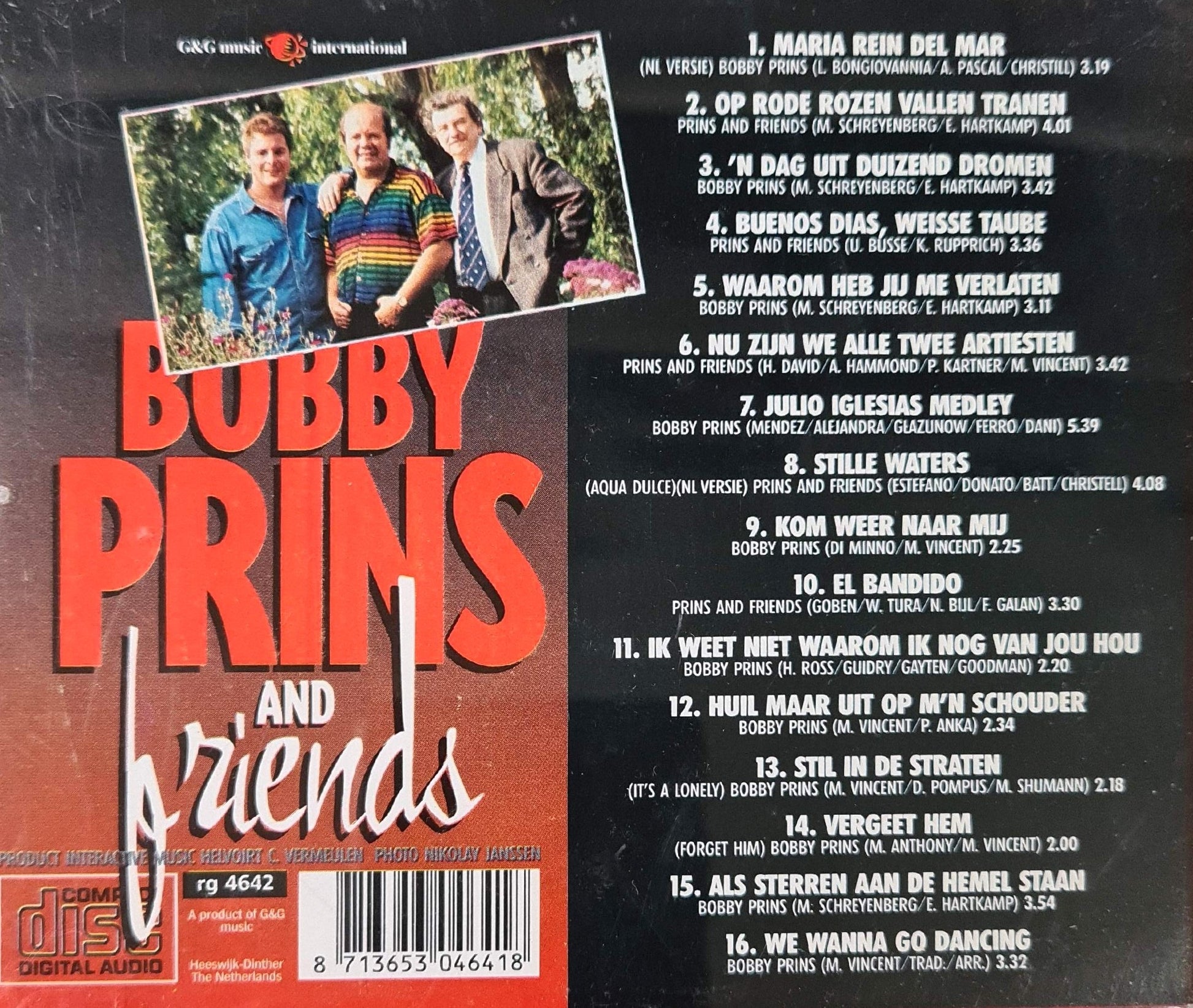 Bobby Prins - Bobby Prins And Friends (CD) Compact Disc Goede Staat