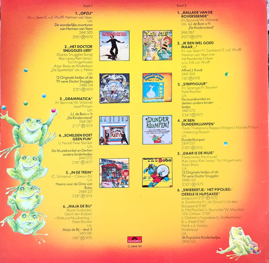 Various - Mijn Leukste Tv-vriendjes (LP) Vinyl LP Vinyl Zeer Goed / Hoesje Goed "VINYLSINGLES.NL"