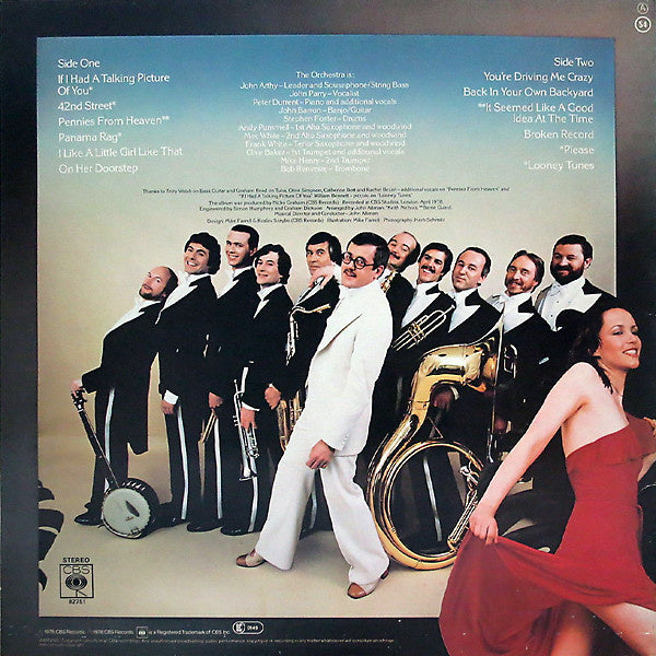 Pasadena Roof Orchestra - A Talking Picture (LP)  40469 40469 Vinyl LP VINYLSINGLES.NL