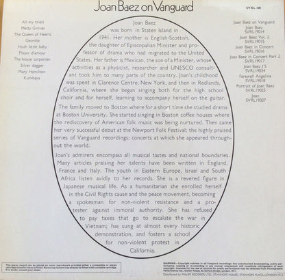 Joan Baez - Joan Baez On Vanguard (LP) Vinyl LP VINYLSINGLES.NL
