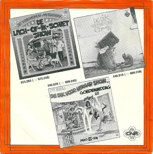 André van Duin - Willy Alberti Bedankt 40536 Vinyl Singles Vinyl Zeer Goed / Hoesje Goed "VINYLSINGLES.NL"