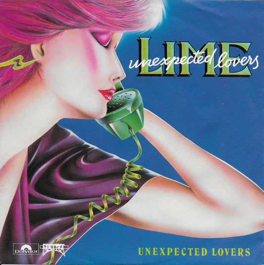 Lime - Unexpected Lovers Vinyl Singles Vinyl Very Good (VG) <br> Hoes Good Plus (G+)