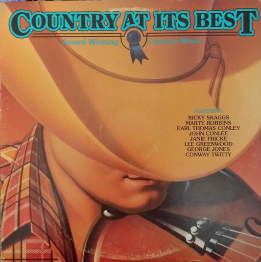 Various - Country At Its Best (LP) 40508 Vinyl LP Goede Staat