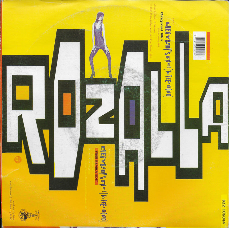 Rozalla - Everybody's Free (To Feel Good) 12334 Vinyl Singles VINYLSINGLES.NL