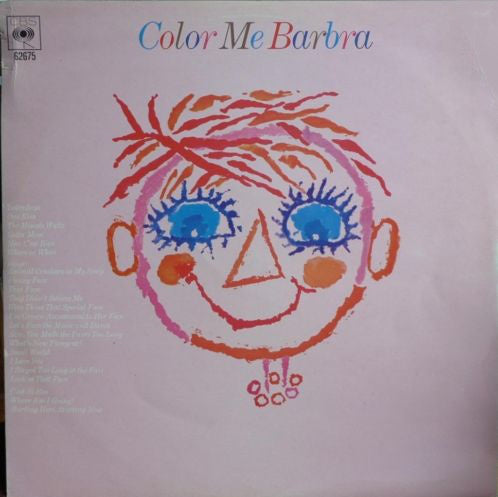 Barbra Streisand - Color Me Barbra (LP) 40135 Vinyl LP Goede Staat