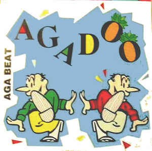 Aga Beat - Agadoo Vinyl Singles Vinyl Goed / Hoes Sticker