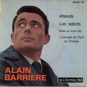 Alain Barriere - Attends (EP) 18959 17551 Vinyl Singles EP VINYLSINGLES.NL