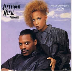 Alexander O'Neal Featuring Cherrelle - Never Knew Love Like This 11618 Vinyl Singles VINYLSINGLES.NL