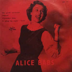 Alice Babs - Den Glade Vandraren (EP) 16713 Vinyl Singles EP VINYLSINGLES.NL