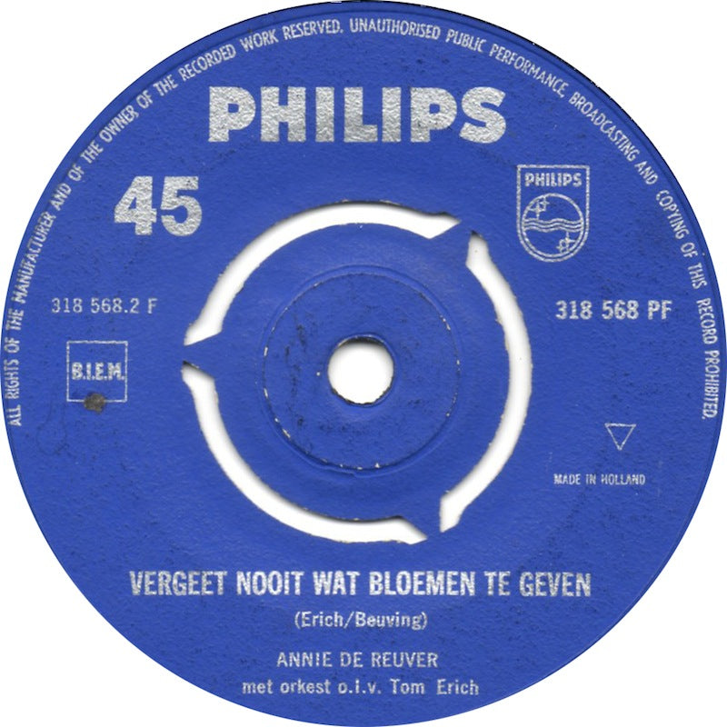 Annie de Reuver - Wie Had Dat Ooit Gedacht 13639 Vinyl Singles VINYLSINGLES.NL