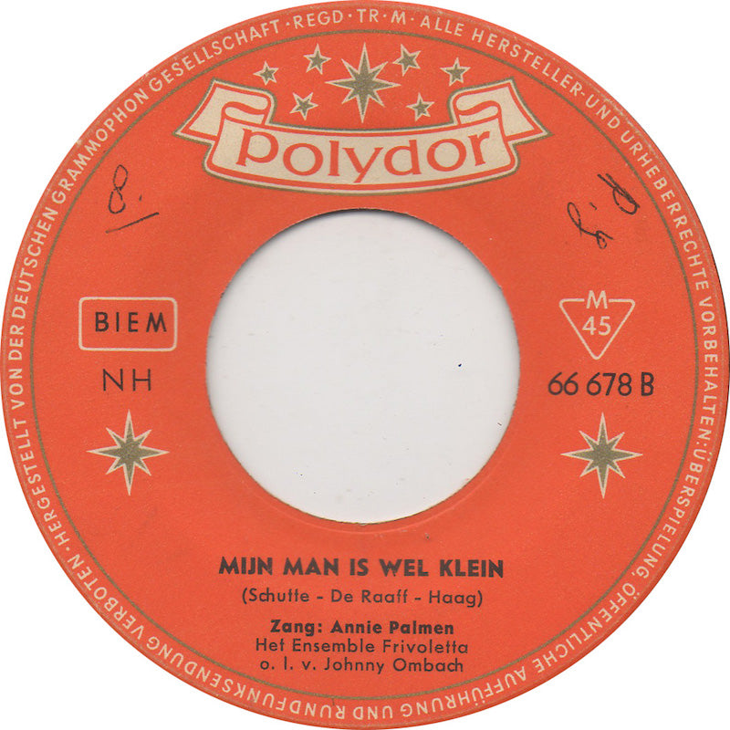 Annie Palmen - Piero 18843 Vinyl Singles VINYLSINGLES.NL