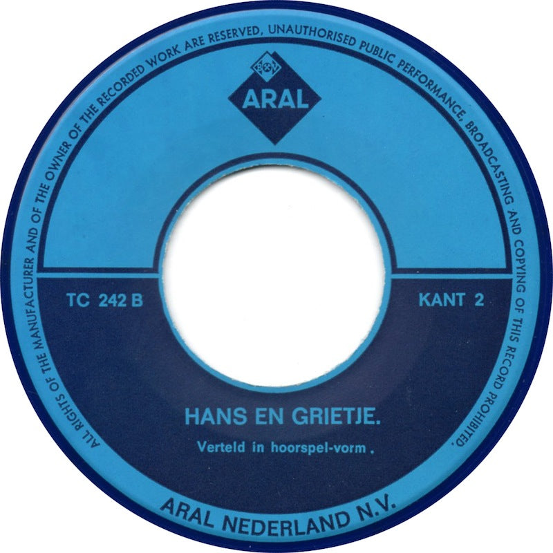 Unknown Artist - Hans En Grietje (ARAL) 15822 33831 Vinyl Singles VINYLSINGLES.NL