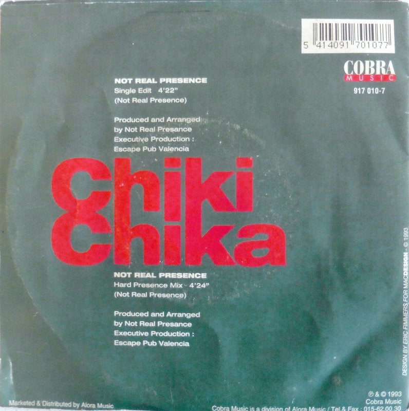 Chiki Chika - Not Real Presence 12919 Vinyl Singles Goede Staat