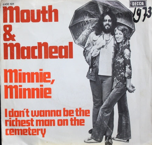 Mouth & MacNeal - Minnie Minnie 16919 Vinyl Singles Vinyl Very Good (VG) <br> Hoes Good Plus (G+)