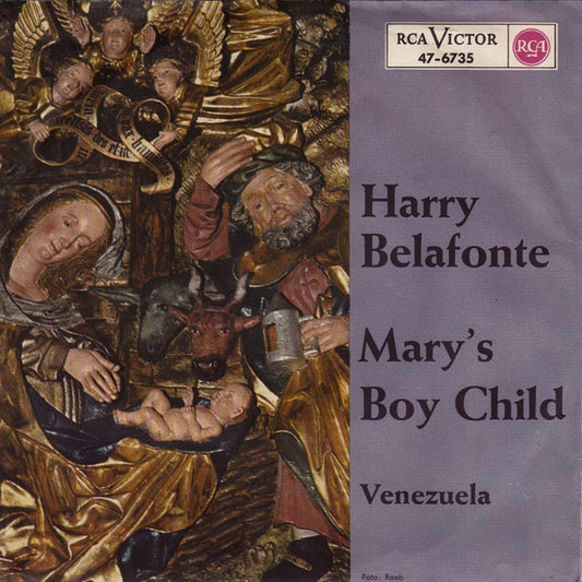 Harry Belafonte - Mary's Boy Child 15132 23097 18818 Vinyl Singles Goede Staat