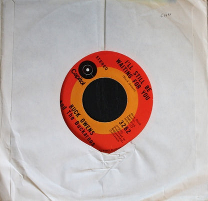 Buck Owens - I'll Still Be Waiting For You Vinyl Singles Vinyl (VG) <br> Hoes Generic