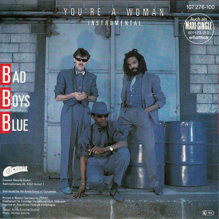 Bad Boys Blue - You're A Woman Vinyl Singles VINYLSINGLES.NL