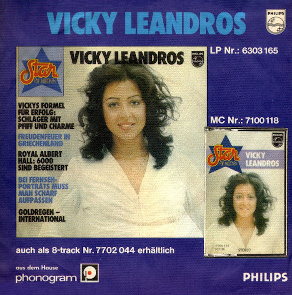 Vicky Leandros - Drehorgelmann 23487 Vinyl Singles VINYLSINGLES.NL