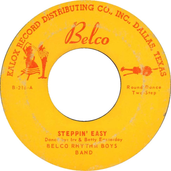 Belco Rhythm Boys - Steppin' Easy 19906 Vinyl Singles Goede Staat