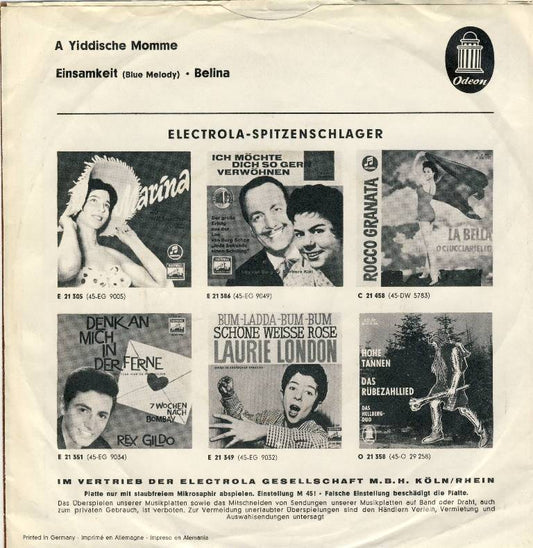Belina - A Yiddische Momme