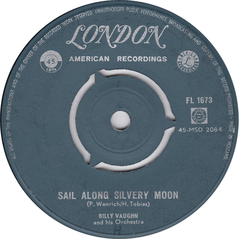 Billy Vaughn And His Orchestra - Sail Along Silvery Moon 30893 Vinyl Singles Goede Staat