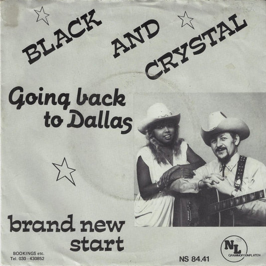 Black And Crystal - Going Back To Dallas 32841 Vinyl Singles Goede Staat