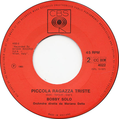 Bobby Solo - Zingara 28409 Vinyl Singles VINYLSINGLES.NL
