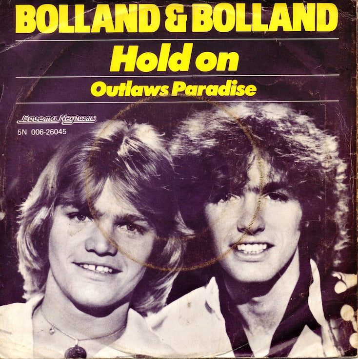 Bolland & Bolland - Hold On 19024 Vinyl Singles B-Keus (B)