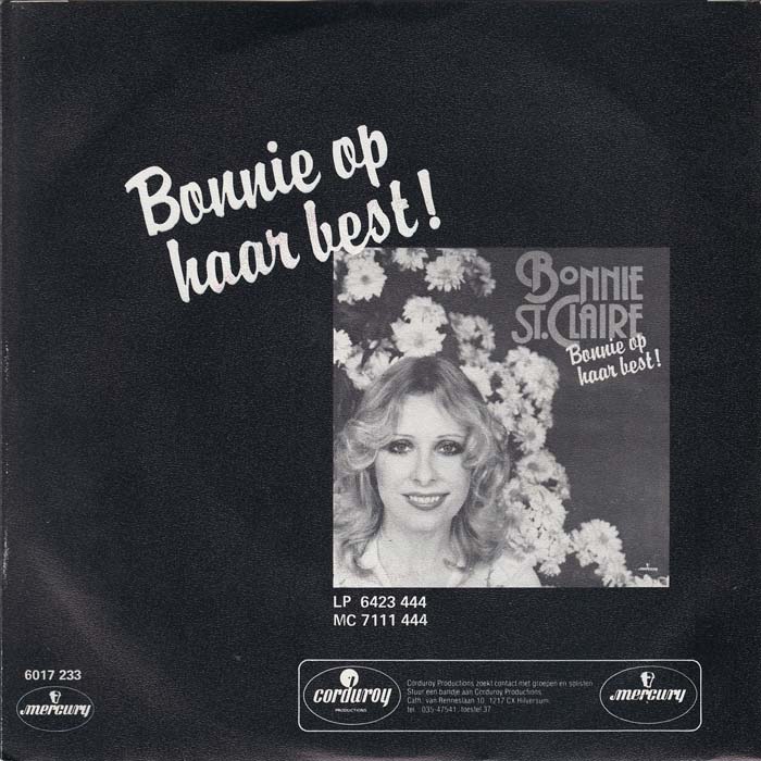 Bonnie St. Claire - Vlieg Nooit Te Hoog 18775 15570b Vinyl Singles VINYLSINGLES.NL
