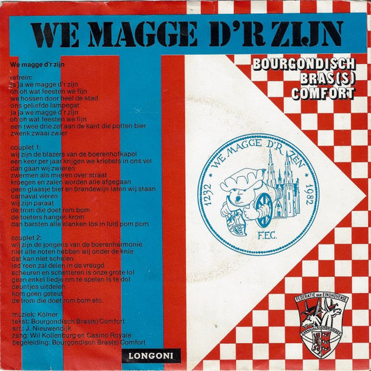 Wil Kollenburg en Casino Royale - We Magge D'r Zijn 37809 Vinyl Singles Zeer Goede Staat
