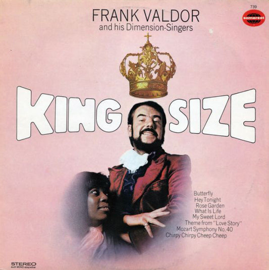 Frank Valdor And His Dimension-Singers - Kingsize (LP) 40670 Vinyl LP VINYLSINGLES.NL